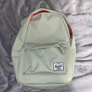 Green Herschel mini backpack
